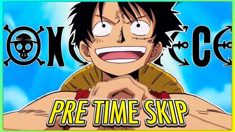 luffy pre time skip