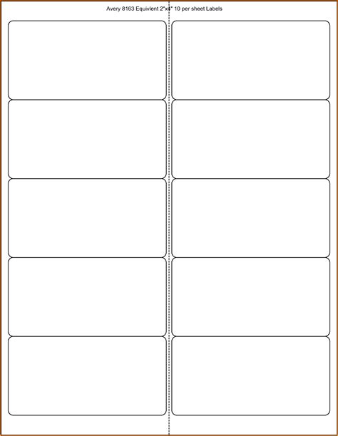 Avery 2x4 Label Template Download | williamson-ga.us