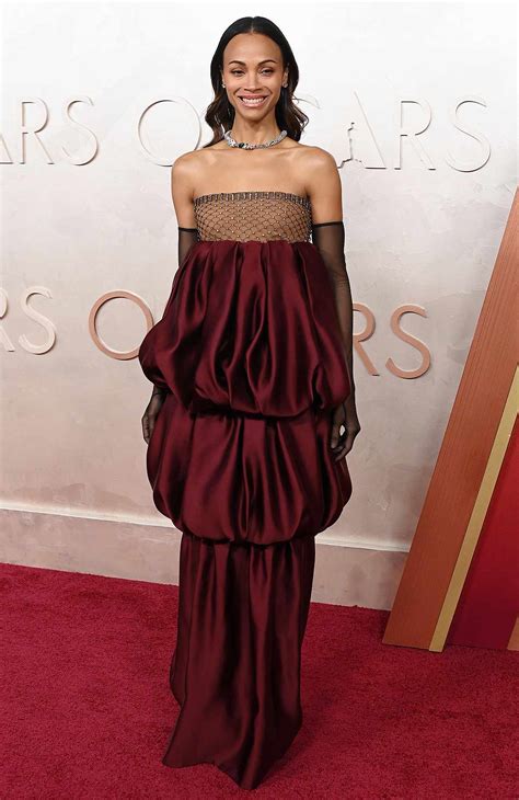 Zoe Saldaña Got an Augustinus Bader Facial Before the Oscars 2025