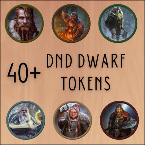 41 Dnd Dwarf Tokens - Etsy