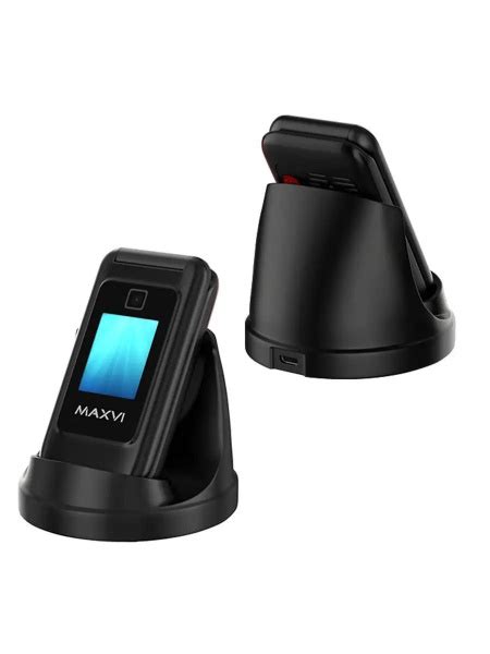 Мобильный телефон Maxvi E8, черный - купить по выгодной цене в интернет ...