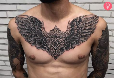 8 Eye-Catching Chest Tattoo Designs For Men