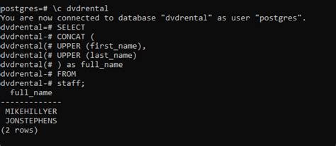 postgresql upper function geeksforgeeks