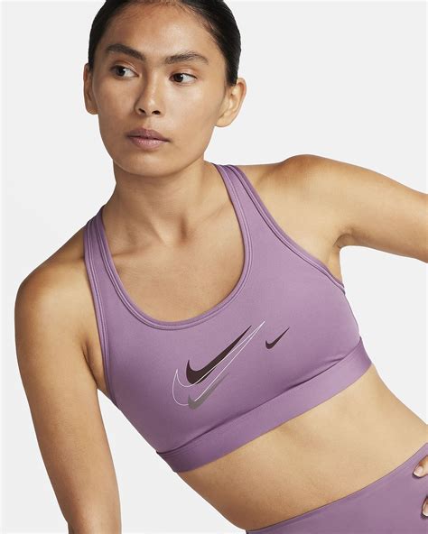Nike Swoosh Women's Medium-Support Padded Sports Bra. Nike SG
