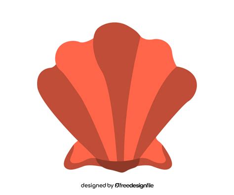 Pearl shell illustration clipart free download