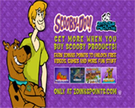Scooby-Doo Zoinks Points: Rewards Program!