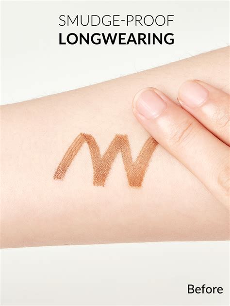 SHEGLAM Feather Better Liquid Eyebrow Pencil-Dark Brown Long Lasting ...