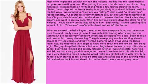 Marti's tg captions: Prom date