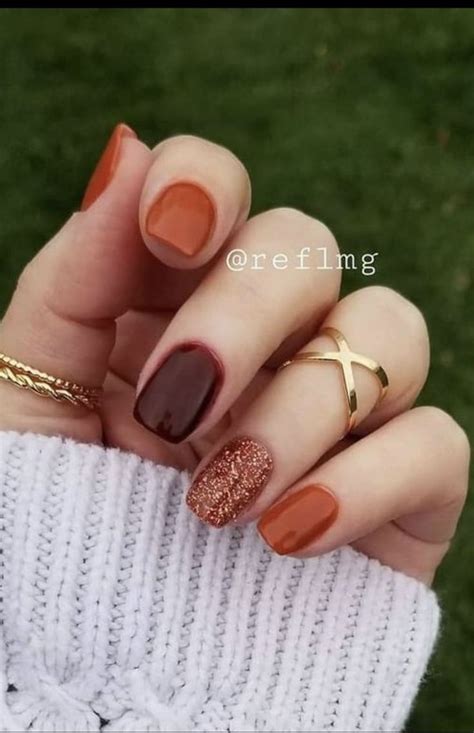 Pinterest photo | Herfstnagels, Nagels, Herfstkleuren nagellak
