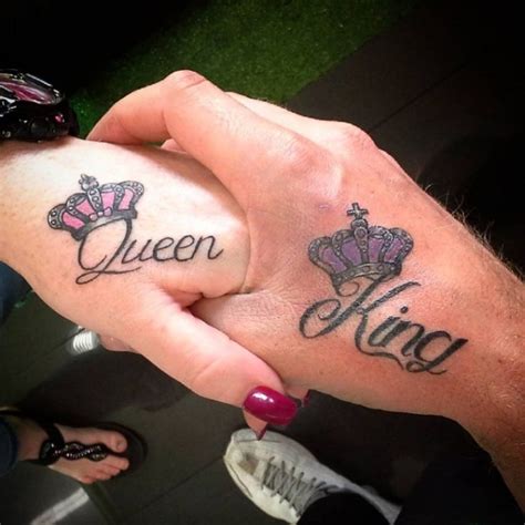 Top 83+ king queen tattoo images latest - in.coedo.com.vn