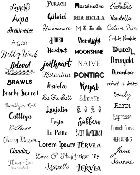 MLA Designs: Fonts...Fonts and More Fonts
