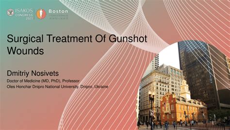 (PDF) Surgical Treatment Of Gunshot Wounds