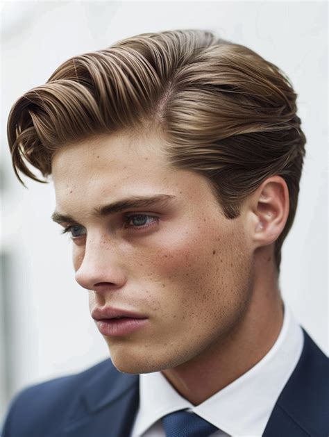 how to part hair for men