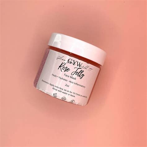 Rose Jelly Face Mask