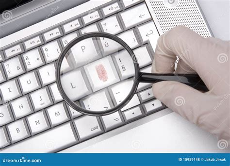 Computer criminality stock photo. Image of internet, closeup - 15959148