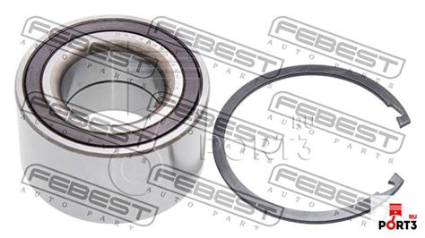 FEBEST DAC42800045MKIT Подшипник ступичный передний 42x80x45 Mazda 3 BK ...