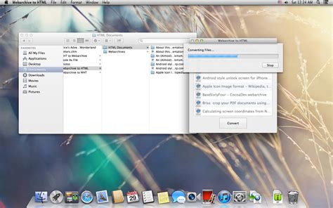 Webarchive to HTML for Mac OS X