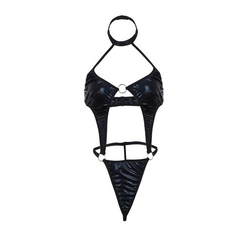 Xuewenshw Women's Lingerie Sexy Crotchless Lingerie for Women Womens