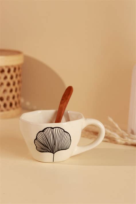 'Ginkgo Leaf' Coffee Mug – Craftribal