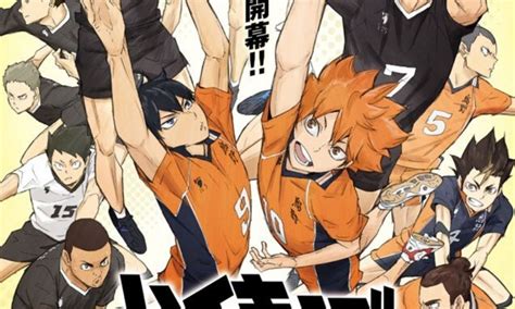 bagian kedua serial anime haikyu   top ditetapkan debut