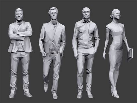 Pin de Cameron Horst em Low Poly Businessman | Low poly, Design de ...