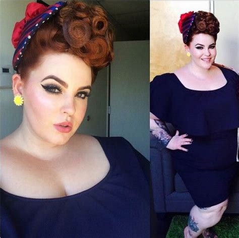 Plus-Size Pinup Tess Holliday Has First Agency Shoot - Inked Magazine ...