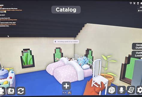 Me and my friend made a house in catalog avatar creator at 2 AM : r/roblox