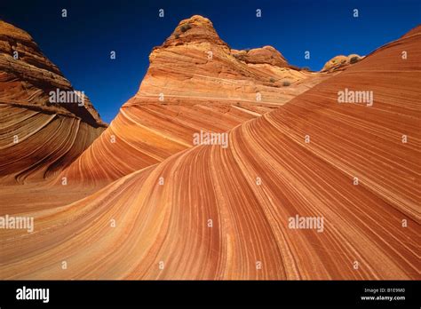 *The Wave* Sandstone Geological formation Vermilion Cliffs national ...