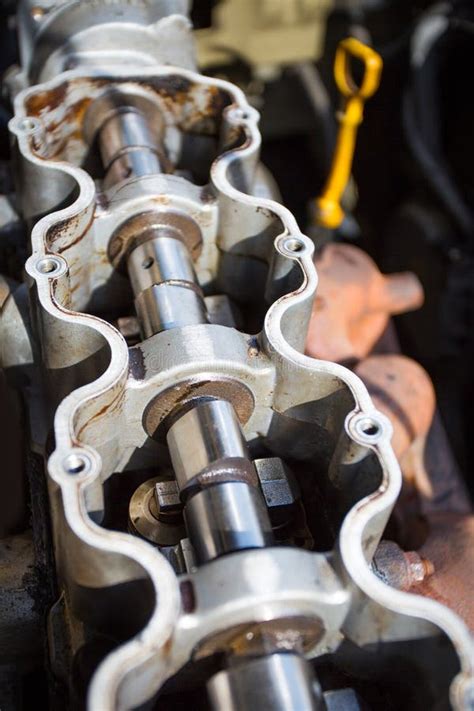 engine  stock photo image  closeup head block