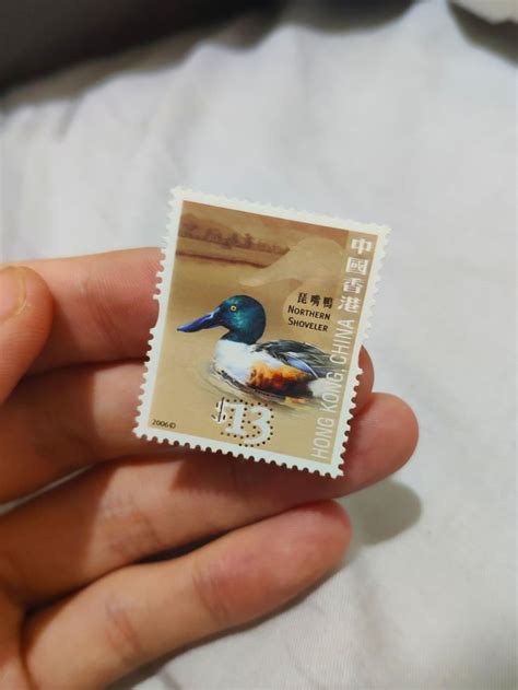 Bird theme post stamp.