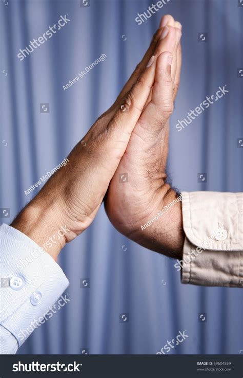 Hands Pushing Together Stock Photo 59604559 | Shutterstock