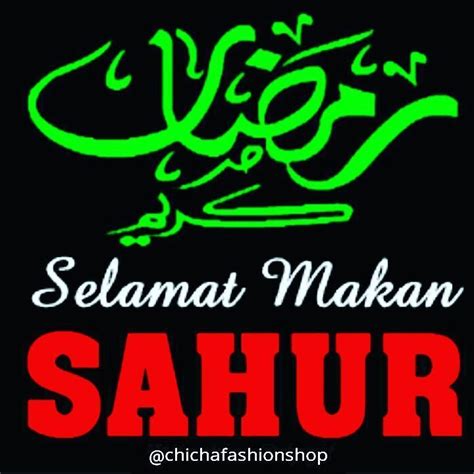 Baru 14+ Selamat Sahur Quotes