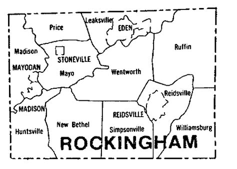 Rockingham County, North Carolina – S-K Publications