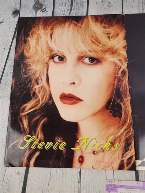 STEVIE NICKS Street Angel & Time Space TOUR PROGRAMS 1994 & Concert