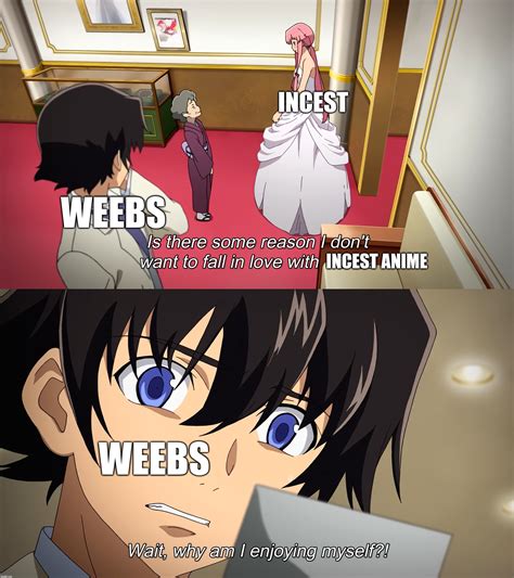 Wait, why am I enjoying incest? : r/Animemes