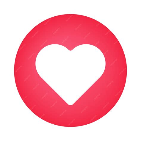 Premium Vector | Facebook icons Like facebook with heart and emojis
