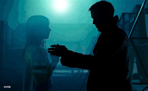 blade runner  joi rain vector wallpaper  elclon  deviantart