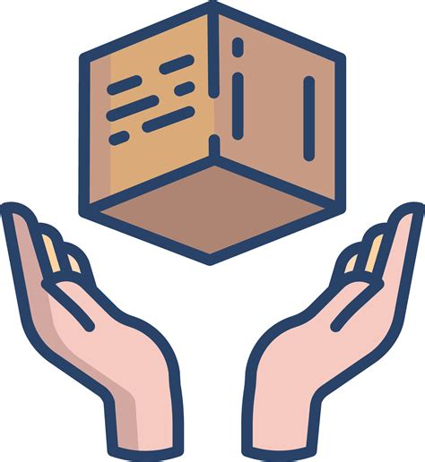 handle  care linear color illustration  vector art  vecteezy