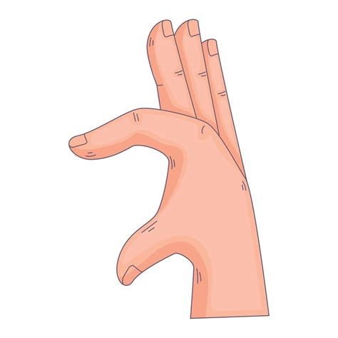 hand human signal  vector art  vecteezy