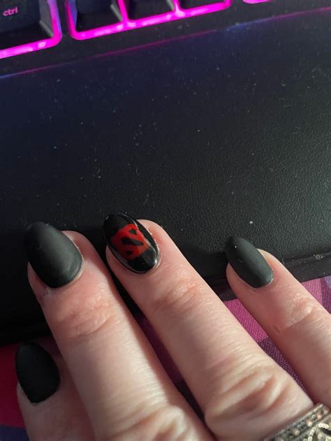 Got my Dota manicure done today : r/DotA2