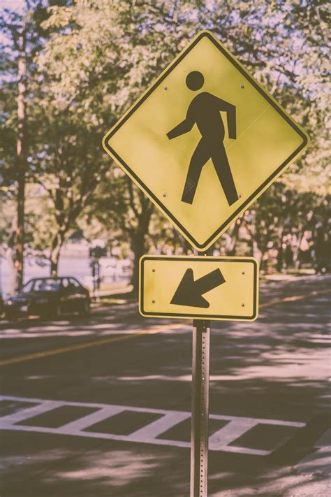 Pedestrian Crossing Sign Types