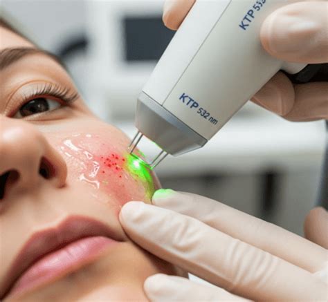 laser vein treatment ktp  nm facial  korea koreahealthglobal