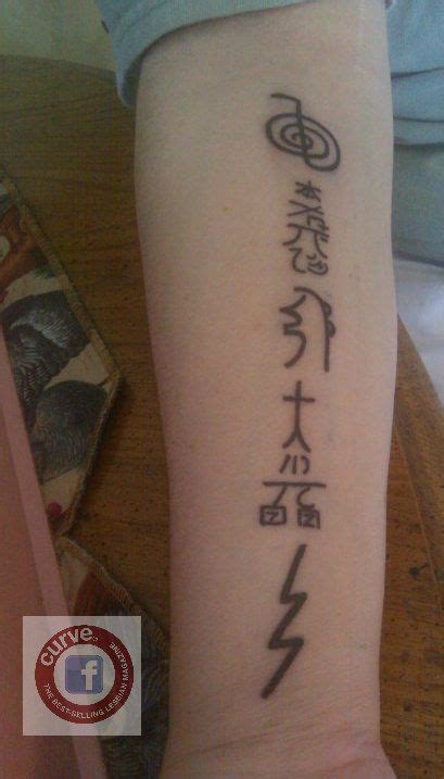reiki symbols tattooed    forearm   gift