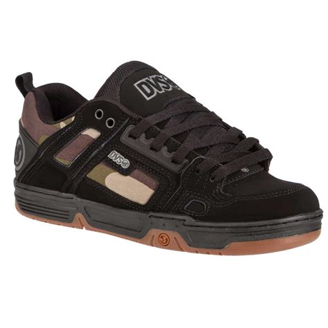 DVS Schuhe Comanche Schwarz/Camo Nubuk | Maciag Offroad