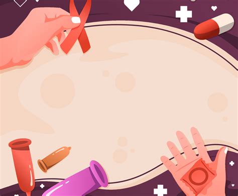 world aids day element background