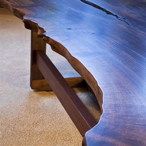 wood slab coffee table infusion furniture