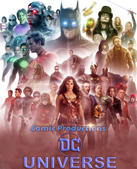 comic productions dc universe phase  heroes  comicproductions