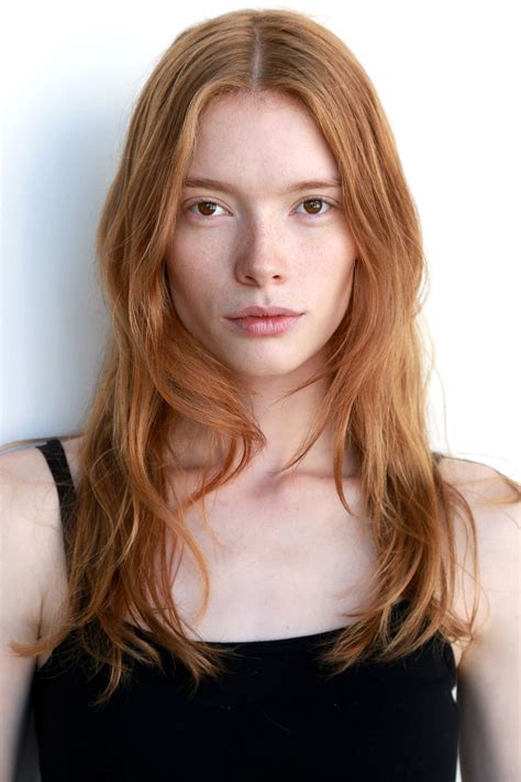 NOW CASTING: JULIA HAFSTROM | Red hair model, Red haired beauty, Red