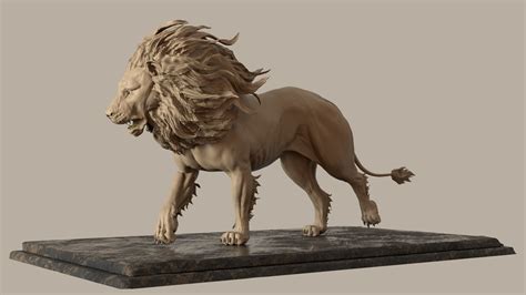 Lion Anatomy Studie - ZBrushCentral