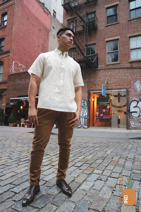 Ryan L. - Custom Jusi Barong Tagalog | Barong, Barong tagalog, Mens outfits
